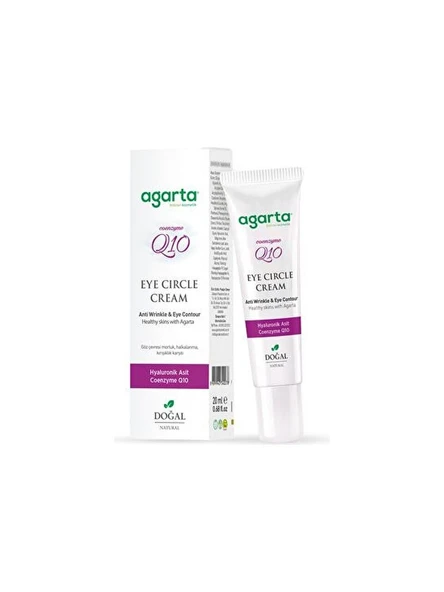Agarta Göz Çevresi Kremi Doğal Yaşlandırma Karşıtı 20 ml Paraben İçermez ürün görseli