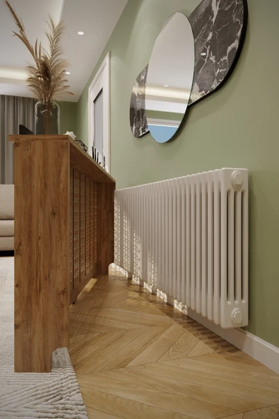 BAGAX Ayasofya Model, Çam Renk,iç Ölçü 176 Cm Dış Ölçü 180 Cm Petek Kaplama, Dresuar - Resim 2