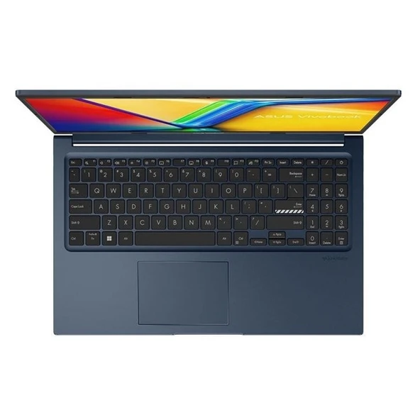 ASUS 15.6" X1504VA- NJ413 CORE i7 1355U 24GB DDR4 RAM- 2TB M2 NVME- O/B UHD FDOS ürün görseli