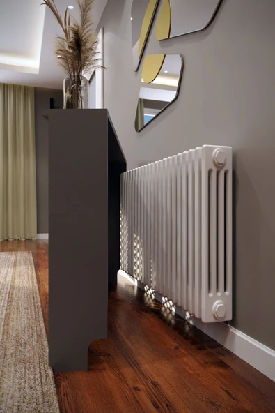 BAGAX Perge Model, Antrasit Renk,iç Ölçü 116 Cm Dış Ölçü 120 Cm Petek Kaplama, Dresuar - Resim 3