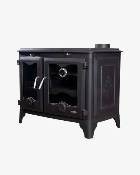 Reyo Stove Bozkır Pik Döküm Fırınlı Şömine Soba - Resim 4