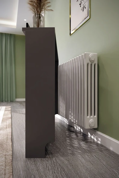 BAGAX Truva Model, Antrasit Renk,iç Ölçü 96 Cm Dış Ölçü 100 Cm Petek Kaplama, Dresuar - Resim 3