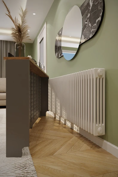 BAGAX Ayasofya Model, Antrasit Üstü Çam Renk,iç Ölçü 176 Cm Dış Ölçü 180 Cm Petek Kaplama, Dresuar - Resim 2