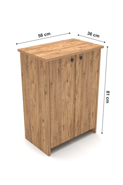 BAGAX Barista Mini Kahve Köşesi Keyfi Çok Amaçlı Mutfak Dolabı - Resim 7