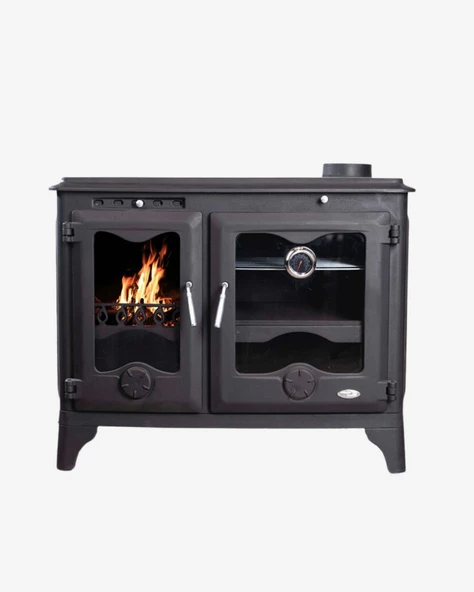 Reyo Stove Bozkır Pik Döküm Fırınlı Şömine Soba - Resim 5