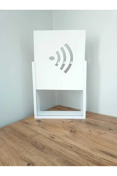 BAGAX Wifi Desenli Modem/sigorta Saklama Kutusu, 40cm X 33cm - Resim 7