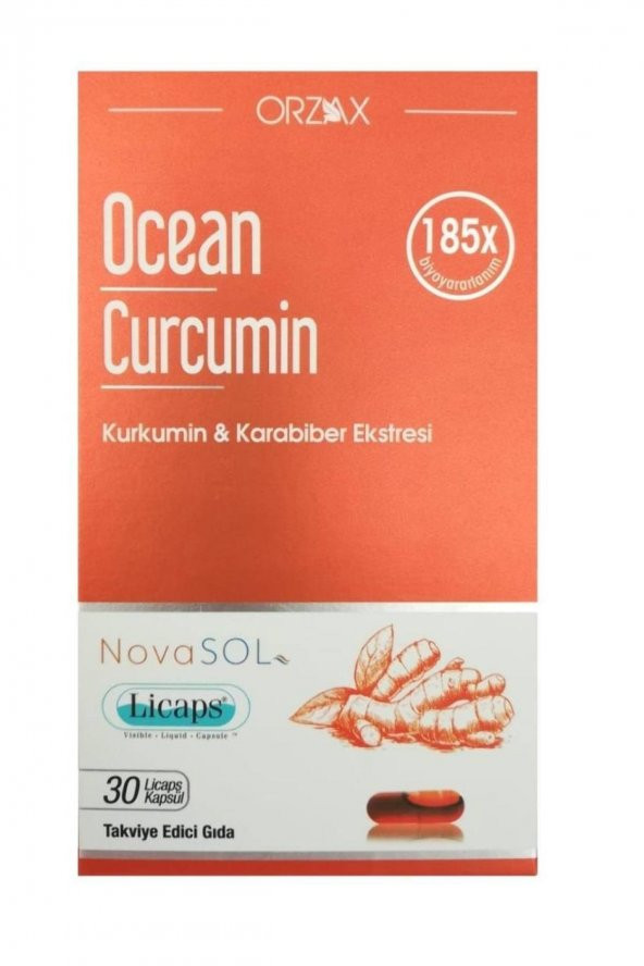 Ocean Curcumin 30 Kapsül ürün görseli