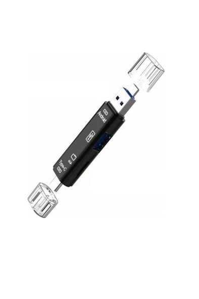 Micro Usb -type C - Usb Telefon Adaptörü Micro Sd/usb Okuyucu Dönüştürücü 16 gb kart hedıye ürün görseli