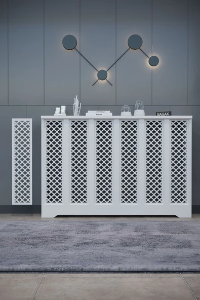 BAGAX Zeugma Model, Beyaz Renk,iç Ölçü 116 Cm Dış Ölçü 120 Cm Petek Kaplama, Dresuar ürün görseli