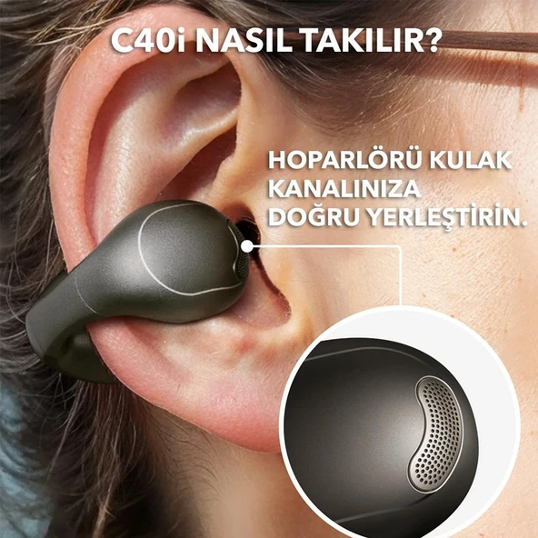 Anker SoundCore C40i TWS Open Ear Bluetooth Kulaklık - Resim 5
