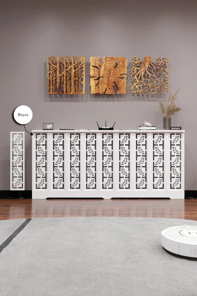 BAGAX Assos Model, Beyaz Renk, 176 cm Petek Kaplama, Dresuar ürün görseli