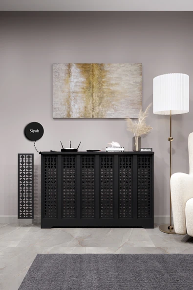 BAGAX Truva Model, Siyah Renk,iç Ölçü 116 Cm Dış Ölçü 120 Cm Petek Kaplama, Dresuar ürün görseli