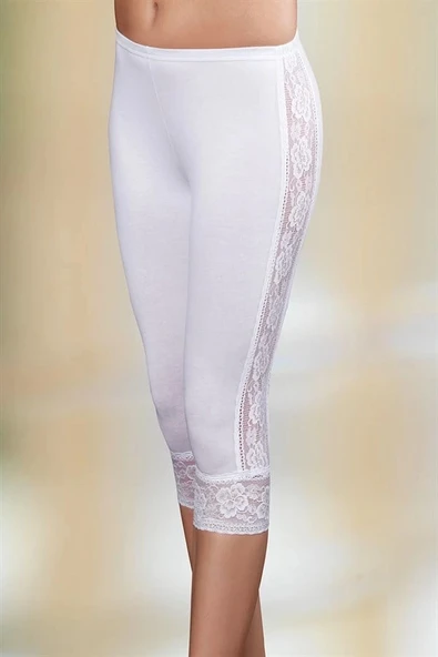 Şahinler Yanları ve Paça Dantelli Tayt B878 ürün görseli