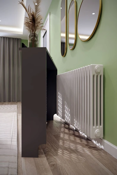 BAGAX Bodrum Model, Antrasit Renk,iç Ölçü 116 Cm Dış Ölçü 120 Cm Petek Kaplama, Dresuar - Resim 3