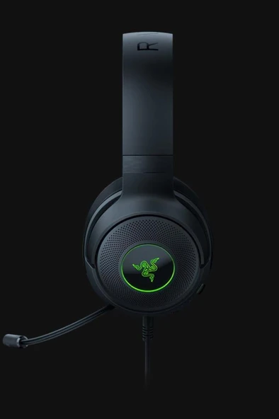Razer Kraken V3 X RZ04-03750300-R3M1 RGB 7.1 USB Kablolu Kulak Üstü Oyuncu Kulaklığı Teşhir - Resim 5