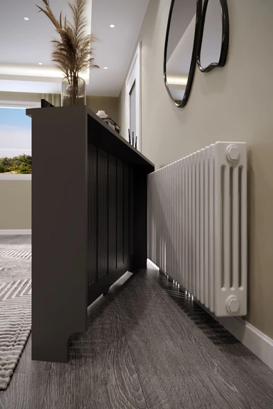 BAGAX Efes Model, Antrasit Renk,iç Ölçü 156 Cm Dış Ölçü 160 Cm Petek Kaplama, Dresuar - Resim 3