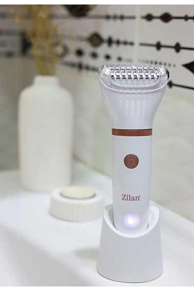 ZLN8740 3'ü 1 Arada Kadın Vücud Tıraş Makinesi | Pazlanmaz Çelik Bıcak | IPX7 Su Geçirmez - Resim 4