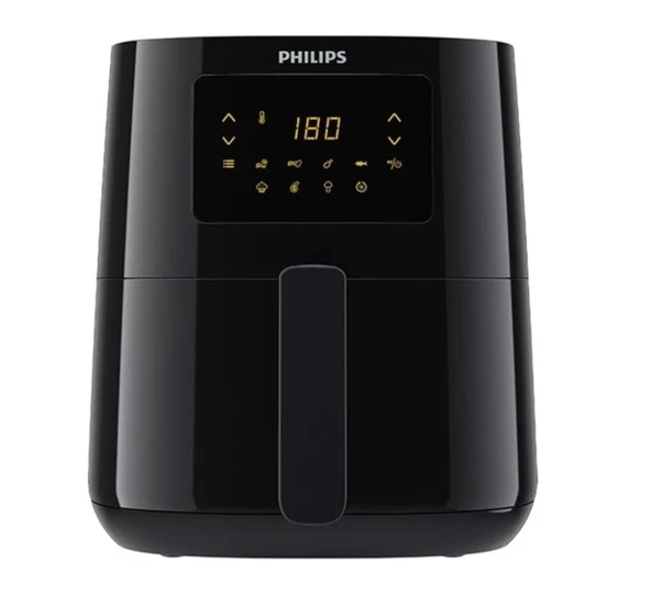 Philips Phılıps HD9252/90 Airfryer Yağsız Fritöz 13 Ü 1 Arada 7 Ön Ayarlı Premium Dokunmatik Siyah OUTLET - Resim 4