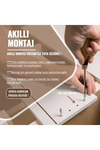 BAGAX Bodrum Model, Antrasit Renk,iç Ölçü 156 Cm Dış Ölçü 160 Cm Petek Kaplama, Dresuar - Resim 5