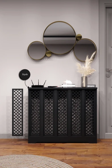 BAGAX Ahşap Petek Kaplama Dresuariç Ölçü 96 Cm Dış Ölçü 100 Cm, Kalorifer Kapama ürün görseli