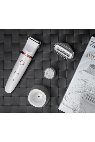 ZLN8740 3'ü 1 Arada Kadın Vücud Tıraş Makinesi | Pazlanmaz Çelik Bıcak | IPX7 Su Geçirmez - Resim 2