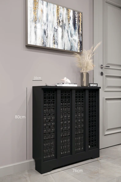 BAGAX Ayasofya Model, Siyah Renk,iç Ölçü 76 Cm Dış Ölçü 80 Cm Petek Kaplama, Dresuar - Resim 2