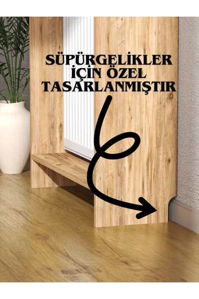 BAGAX ORİON ÇİFT KAPAKLI PETEK KAHVE KÖŞESİ DRESUAR 2 ADET RAF HEDİYE - Resim 3