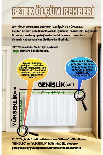 BAGAX Gordion Model, Beyaz Üstü Çam Renk,iç Ölçü 176 Cm Dış Ölçü 180 Cm Petek Kaplama, Dresuar - Resim 7