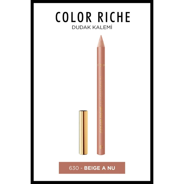 L'Oréal Paris Color Riche Dudak Kalemi - 630 Beige A Nu ürün görseli