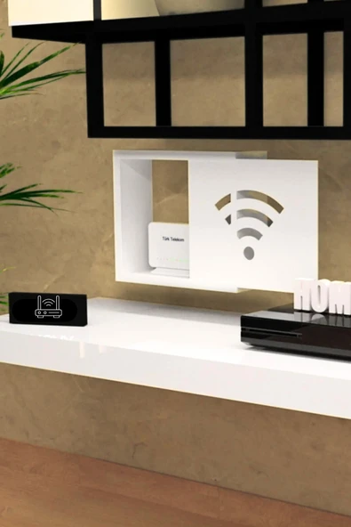 BAGAX Wifi Desenli Modem/sigorta Saklama Kutusu, 40cm X 33cm ürün görseli