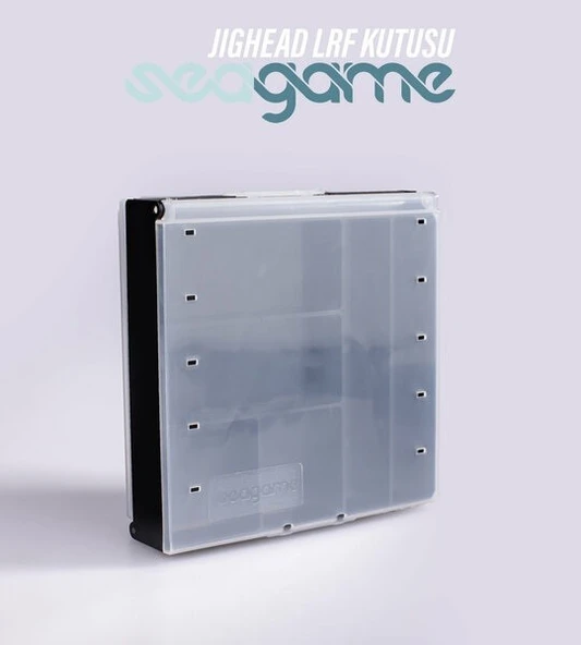 JIGHEAD LRF KUTUSU ÇİFT TARAF EVALI SİYAH - Resim 4
