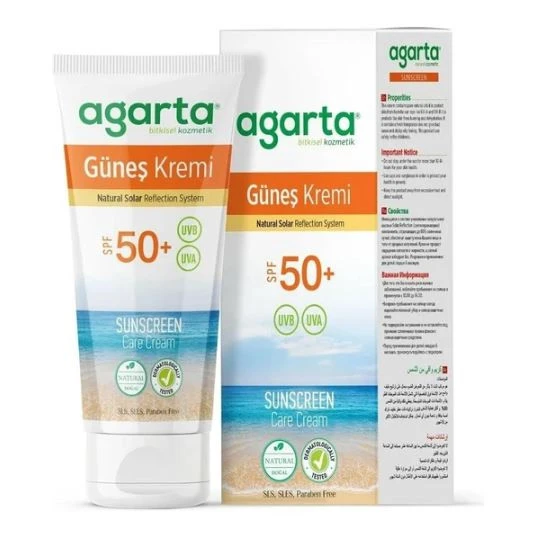 Agarta Güneş Kremi Spf 50 Sunscream 100 Ml ürün görseli