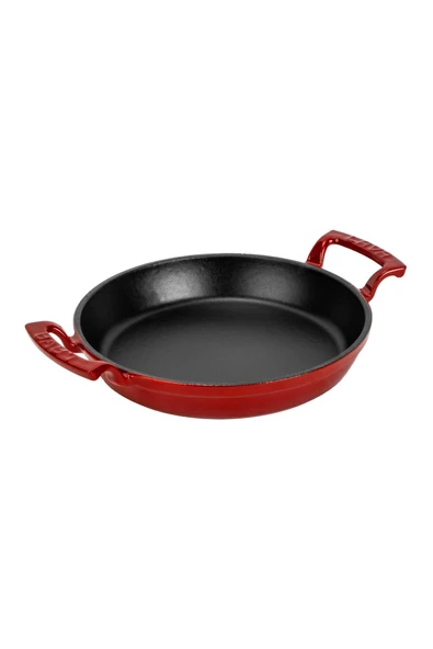 LAVA Döküm Yuvarlak Sahan Döküm Demir Yekpare Çift Kulplu 24cm-	LV Y TV 24 SHN R - Resim 2