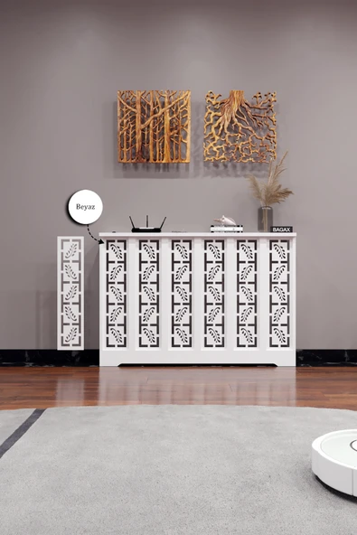 BAGAX Assos Model, Beyaz Renk, 116 cm Petek Kaplama, Dresuar ürün görseli