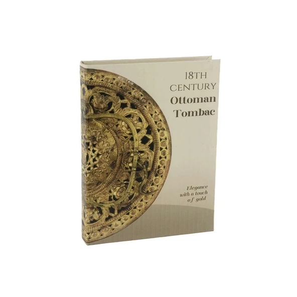 Mikasa Moor Ottoman Tombac Kitap Kutu 28x22x4cm ürün görseli