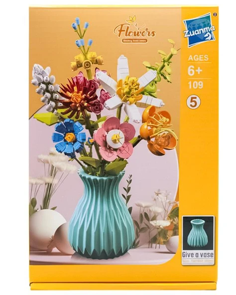 Zuanma Çiçek Buketi Yapım Seti No5 109 ürün görseli