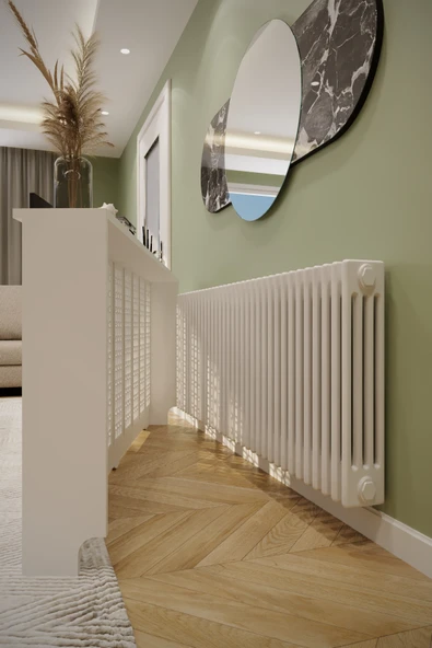 BAGAX Ayasofya Model, Beyaz Renk,iç Ölçü 176 Cm Dış Ölçü 180 Cm Petek Kaplama, Dresuar - Resim 3