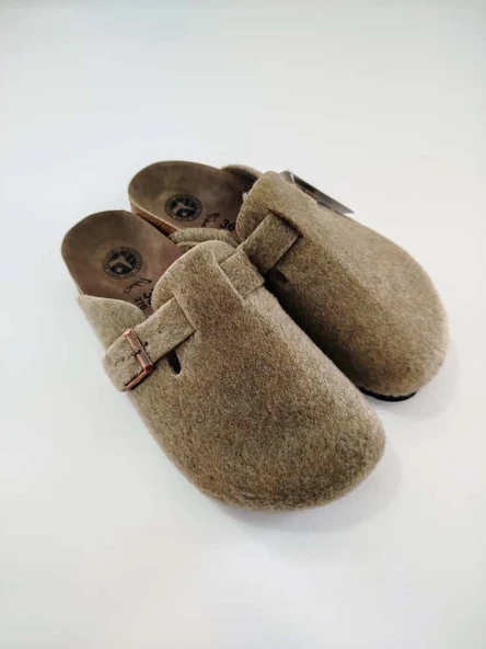 BİRKENSTOCK BOSTON KEÇE TERLİK VİZON - Resim 2