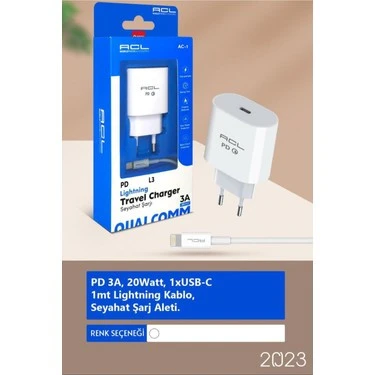 Acl L3 Pd Hızlı Şarj Aleti 25W High Fast 3.4 A ürün görseli 1