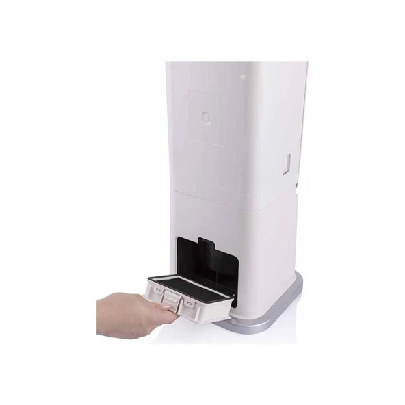 ET13490 Solara Tower Otomatik Toz Boşaltma Istasyonlu Şarjlı Süpürge - Resim 3