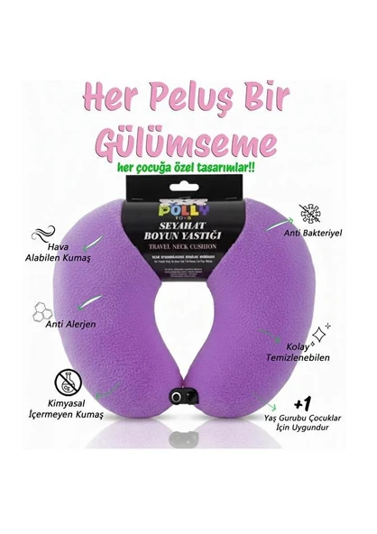 Polly Toys Figürlü araç boyun yastığı POL-1097 - Resim 2