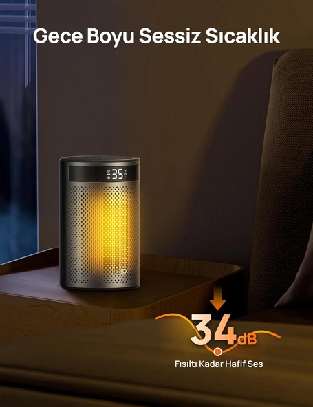 DREO Atom 416 Seramik Isıtıcı 1500W - Resim 5