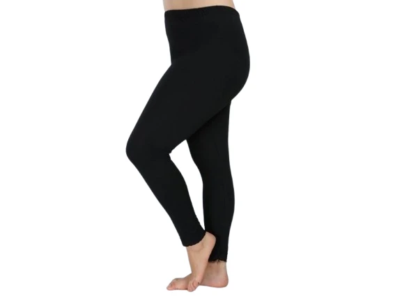 Hilal Yıldızı Likralı Ribana Şardonlu Kışlık Battal Beden Tayt 3XL-4XL BEDEN ürün görseli