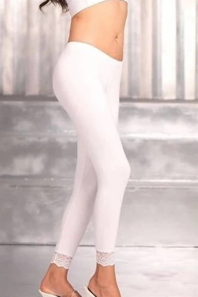 Şahinler Paçası Dantel Uzun Tayt B888 ürün görseli