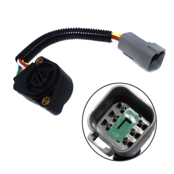 Volvo Truck Gaz Pedal Sensoru (6 Pin - Gri Soket) - Volvo / Fh-Fm - Tribro 200502 ürün görseli 1