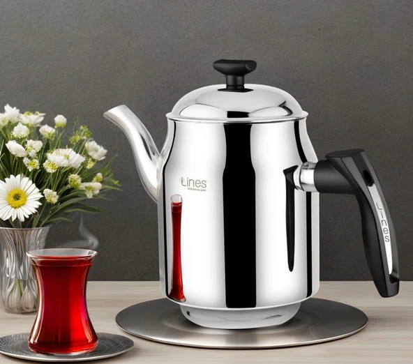 Rossel Premium Lines Kahveci Çelik Demlik No:3 ürün görseli