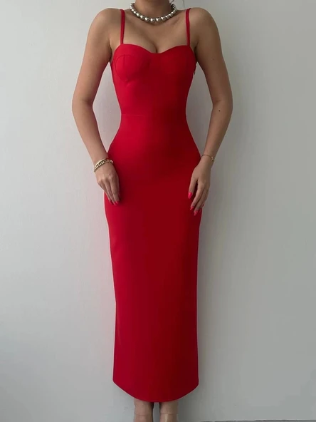 Chatelet Askılı Kalem Elbise - Resim 2