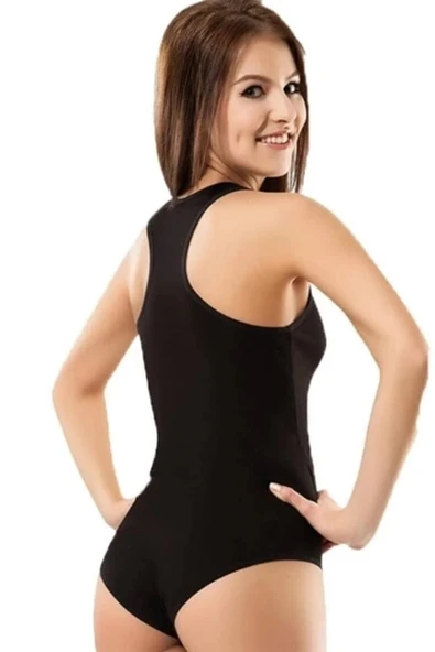 Şahinler Kalın Askılı Sporcu Çıtçıtlı Body B585 ürün görseli