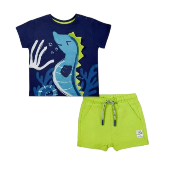 Erkek Çocuk Alt Üst Şort Takım 11369545 ürün görseli 1