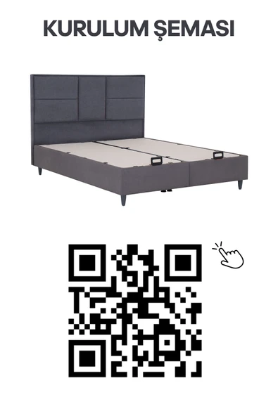 Kilim Mobilya Visco Rise Başlık (BAZA VE YATAK DAHİL DEĞİLDİR)100'lük - Resim 6